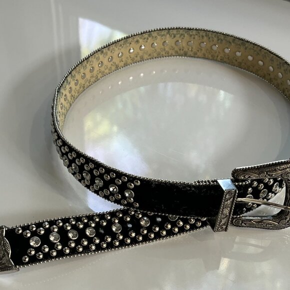 Womens Western Studded Belt - Picture 4 of 4